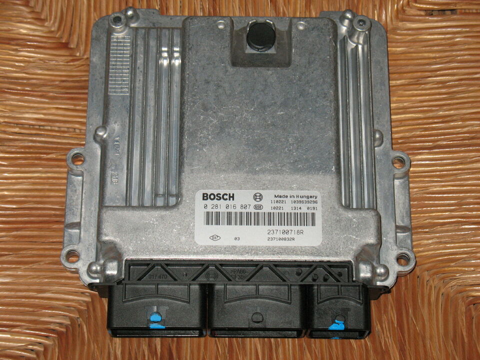 ECU OPEL VIVARO RENAULT 0281016807 237100718R EDC 17C11-3.30