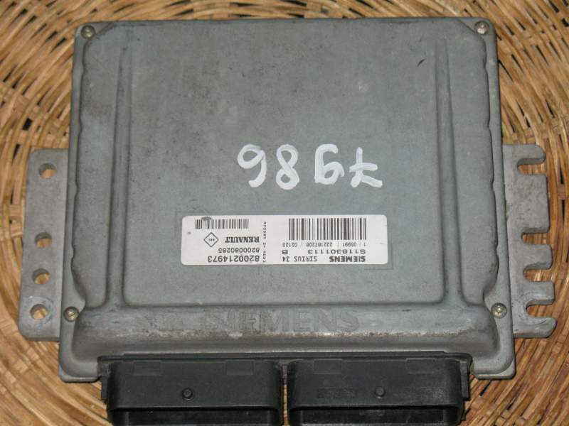 ECU CLIO KANGOO S118301113B 8200214973 8200080285 SIRIUS 34