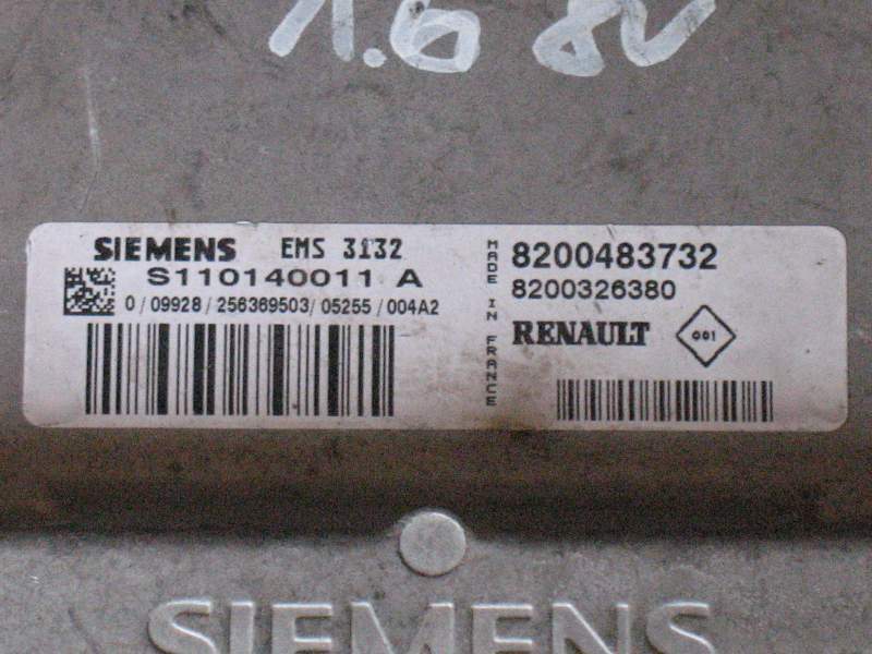 ECU RENAULT DACIA SIEMENS S110140011A 8200483732