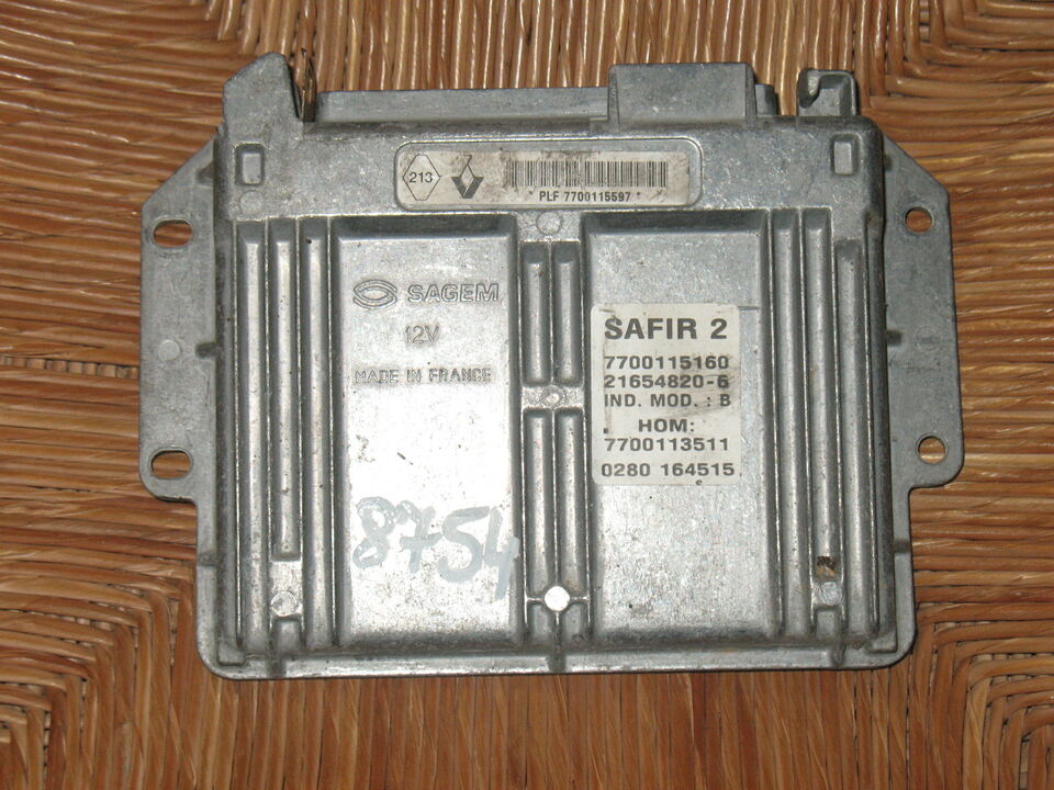 ECU RENAULT CLIO 1.2 7700115160 HOM 7700113511 216548206 35Pin