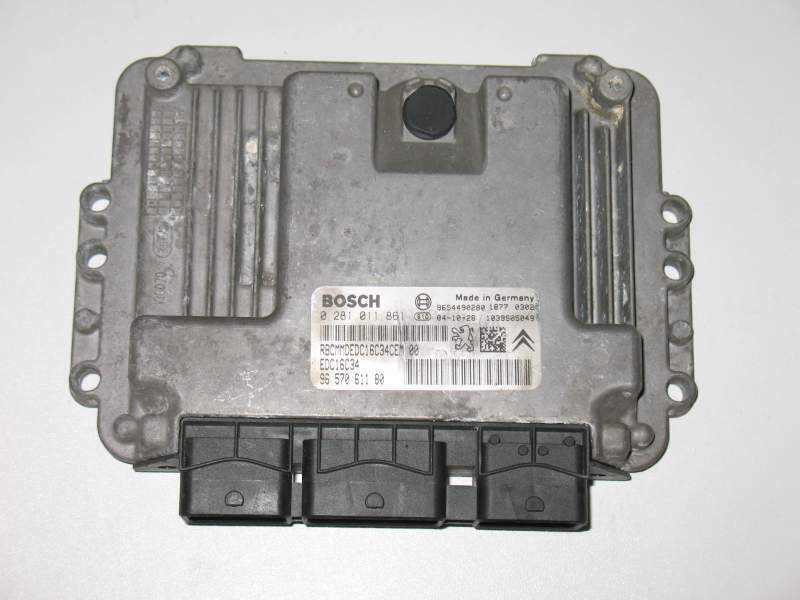 ECU CITROEN PEUGEOT 1.4 HDI BOSCH 0281011861 EDC 16C34-2.50