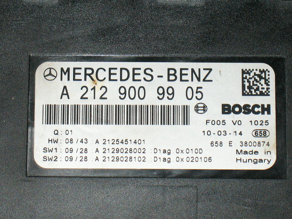 MERCEDES-BENZ Classe C S204 C 250 CDI 204.003 A2129009905