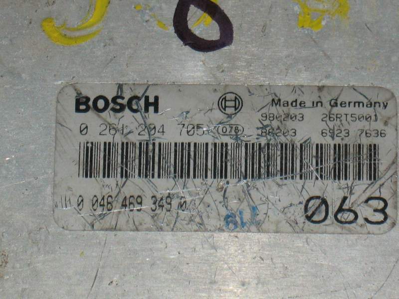 ECU CENTRALINA ALFA ROMEO 156 2.5 V6 0261204705 00464693490