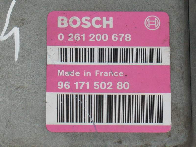 ECU CENTRALINA PEUGEOT 306 0261200678 9617150280 MP5.1.1