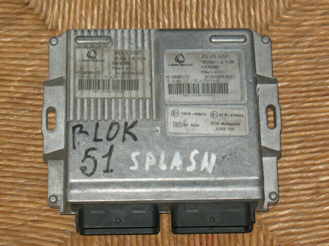 ECU GPL LPG SUZUKI SPLASH 1.2 616702000 50500122 SU202041G24