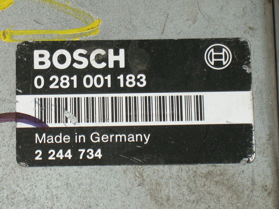 ECU CENTRALINA BMW E34 525 2.5 TDS 0281001183 2244734 2 244 734
