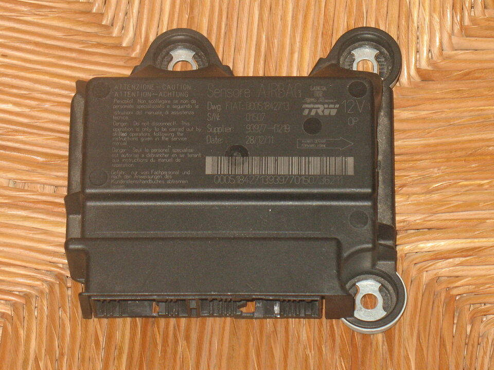 Ecu airbag fiat panda 2012 00051842713 trw air bag 51842713
