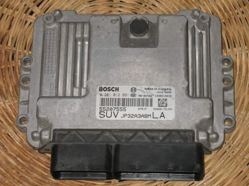 ECU MOTORE 0281012991 BOSCH 55207555 FIAT EDC16C39 SUZUKI SX4