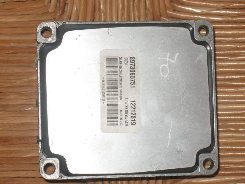 Ecu opel astra 1.7 dti delphi 12212819 8973065751 8973065750 1.7L/TX2