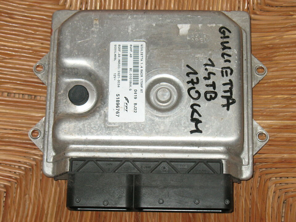 Ecu 8GMF alfa romeo giulietta 1.4 170cv 51896767 51896758 8GMF.A9 HW503