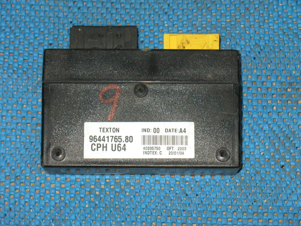 ECU JUMPY SCUDO EXPERT 2.0 HDI 96441765.80 9644176580 40335750