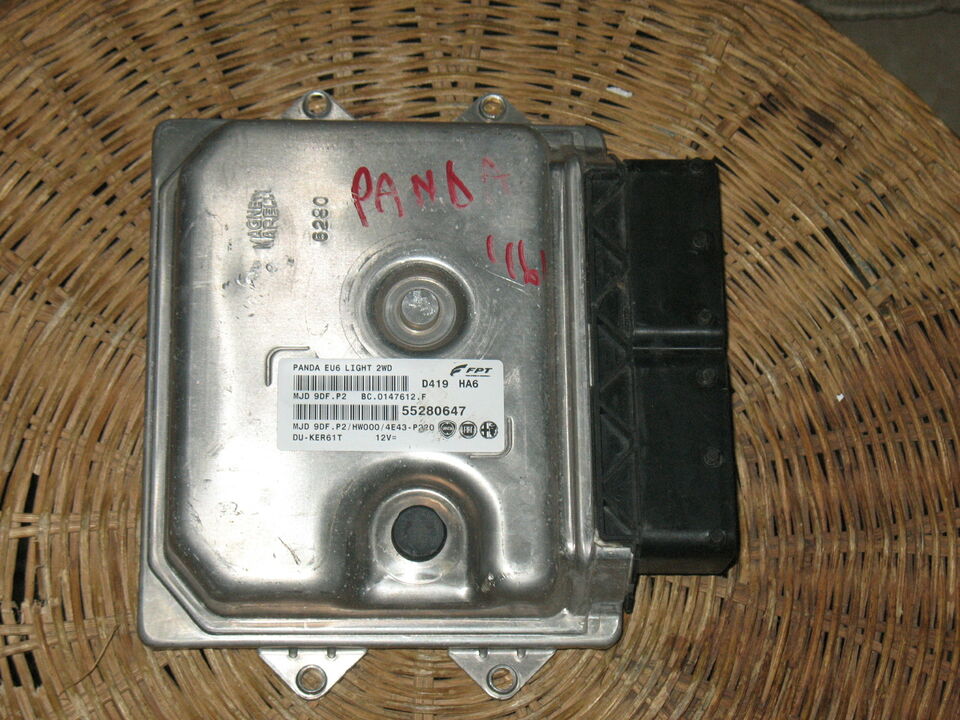 ECU FIAT PANDA MJD 9DF.P2 MJD 9DF.P2 FPT 55280647 HW000