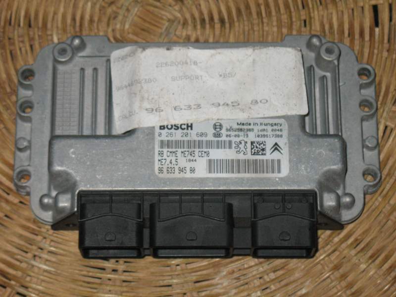 ECU CITROEN C4 1.6 0261201609 9664285080 9652552380 ME7.4.5