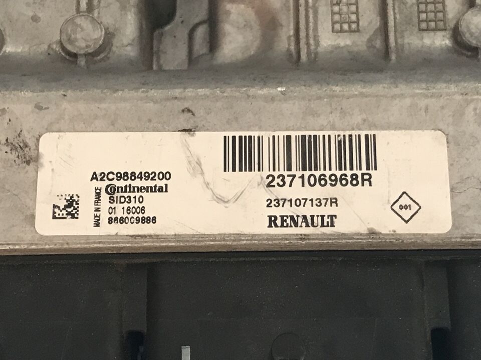 ECU continental RENAULT A2C98849200 237106968r 237107137r SID310