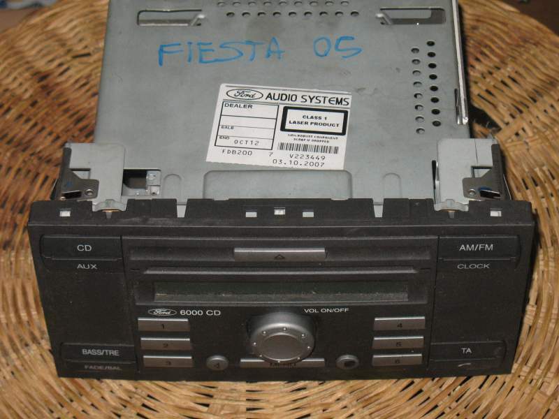 Autoradio CD 6S6118C815AJ Ford Fiesta Radio Ford TRANSIT Connect
