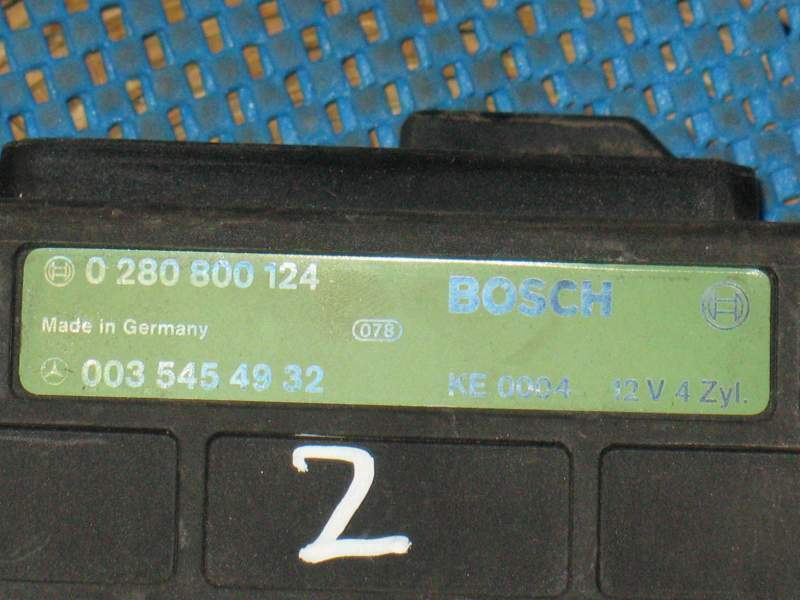 ECU MERCEDES W201 W124 BOSCH 028080012 A0035454932