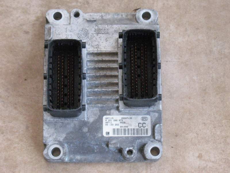 ECU OPEL ASTRA G 1.2 BOSCH 0261206073 GM 09133262 CC