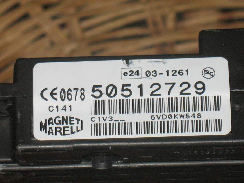 ALFA ROMEO 159 1.9 JTDM 50512729 Brera Blue&me Blue