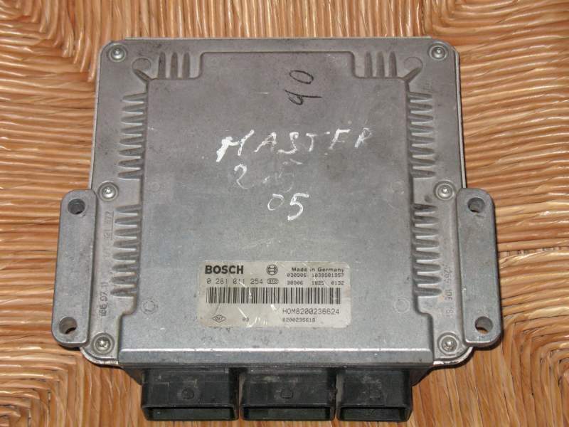Ecu renault master 2.5 dci bosch 0281011254 8200236618 EDC 15C3-4.2