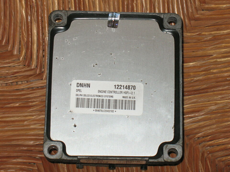 ASTRA ZAFIRA 1.6 16v Z16xe ECU 12214870 DNHN HSFI 2.1 DELCO