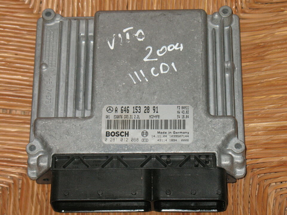 Mercedes Vito W639 0281012068 A6461532891 EDC 16C2-7.31 CR3.31
