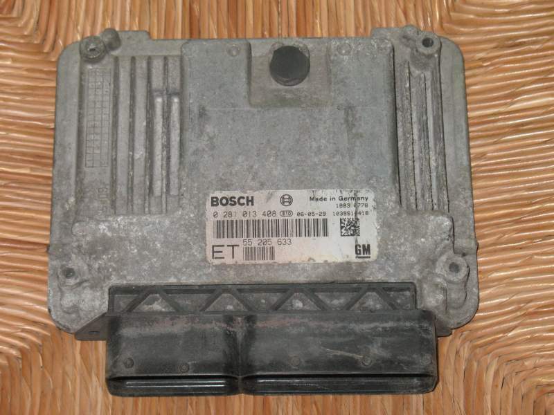 ECU OPEL 1.9 CDTI Z19DT Z19DTL 55205633 ET 0281013408 55205627 EDC16C9-3.21