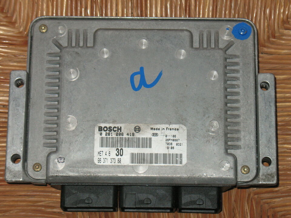 ECU CITROEN C5 3.0 V6 0261206419 9637137380 ME7 4.6