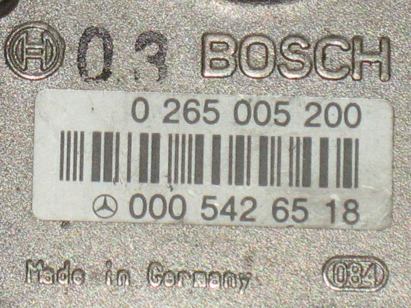MERCEDES E W210 E 430 SW SENSORE ESP 0265005200 0005426518