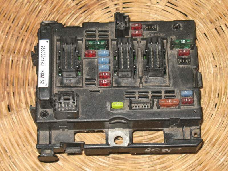 Body peugeot 307 delphi bsm b2 9650664180 2627494