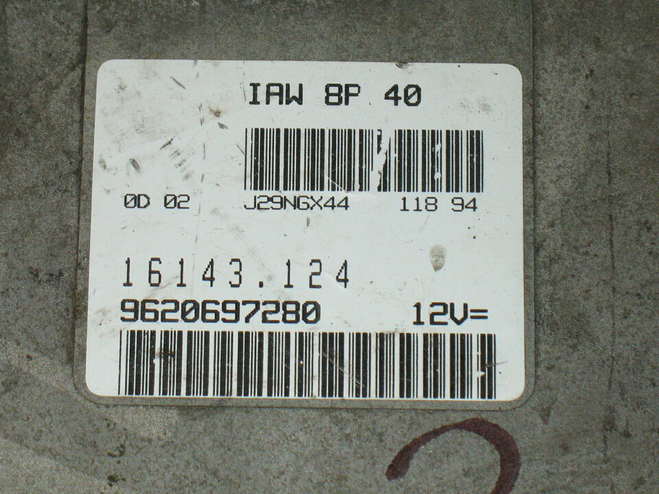 ECU PEUGEOT 106 CITROEN XANTIA 2.0 IAW 8P.40 9620697280