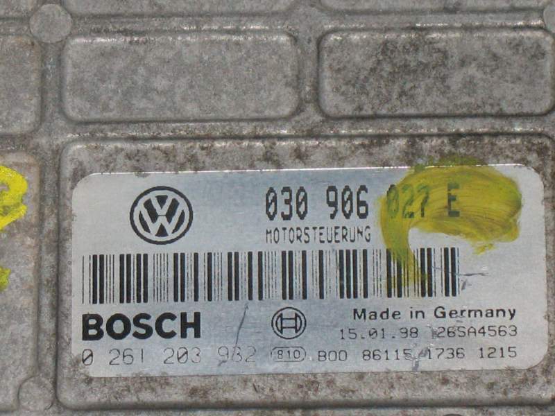 ECU VW POLO MK4 1.0 ENGINE CONTROL ECU 030906027E 0261203932