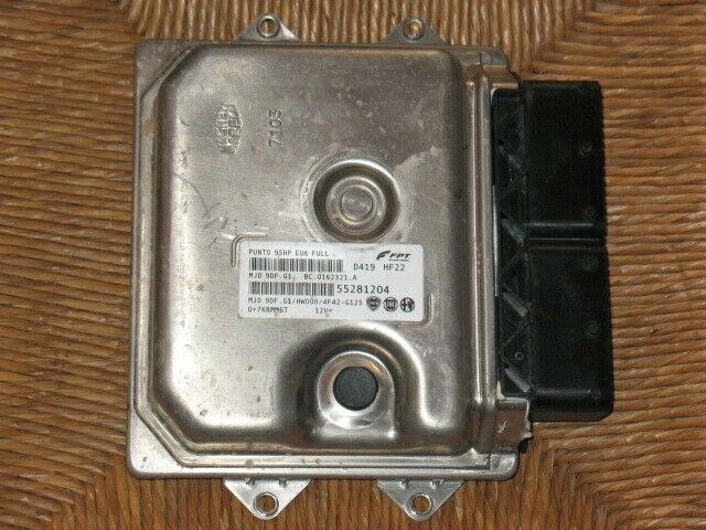 ECU ALFA FIAT PUNTO EVO 95HP EU6 55281204 MJD 9DF.G1 HW000