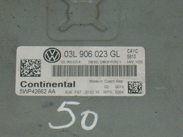 ECU PASSAT 1.6 03L906023G SIMOS PCR2.1 HW H23 03L906023A