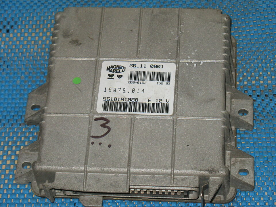ECU CENTRALINA MOTORE PEUGEOT 106 G6.110B01 9610191080 G6.110B01