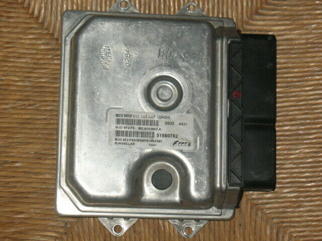 Ecu mito qubo 95hp 1.3 mjtd 51880762 mjd8f2f5 hw00p
