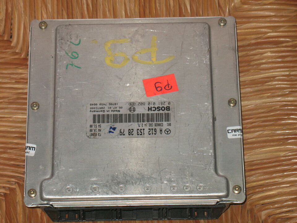 ECU MERCEDES 2.7 CDI W203 BOSCH 0281010802 A6121532879 EDC15C6