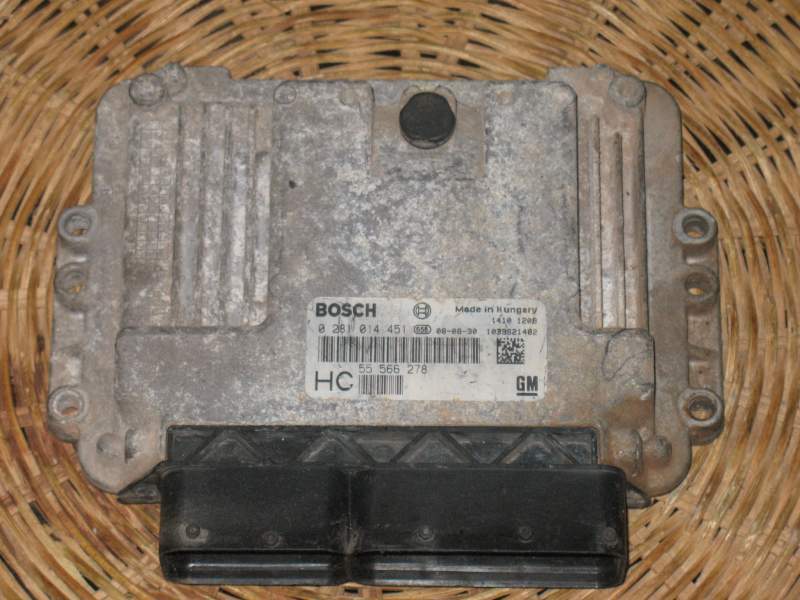 Ecu opel astra vectra 1.9 cdti bosch 0281014451 gm 55566278 hc