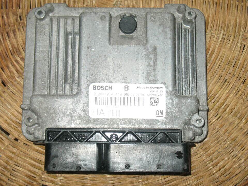 Vectra C 2002-2008 Ecu Z19DTH Bosch 0281014449 55566276 HA EDC16C39-5.21