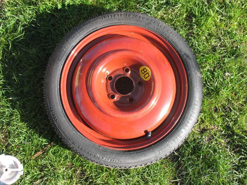 Saab 9-3 9-5 ruota di scorta 115/70 R16 92M 5 x 110 ET 43