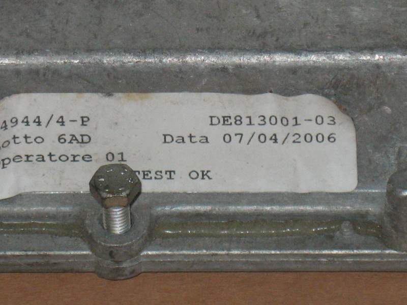 Ecu gpl brc gas mtm fast fast ness 4 cilindri de813001-03