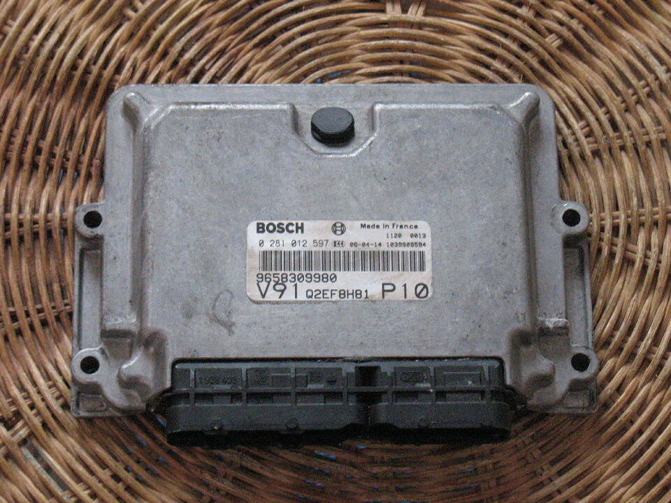 ECU FIAT DUCATO 2.0 JTD BOSCH 0281012597 9658309980 1039S09594 EDC15C7
