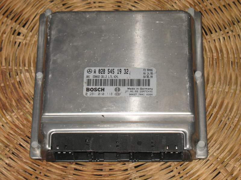 ECU MERCEDES A CLASS 1.7 CDI A 0285451932 0281010118 EDC 15C0-5.14