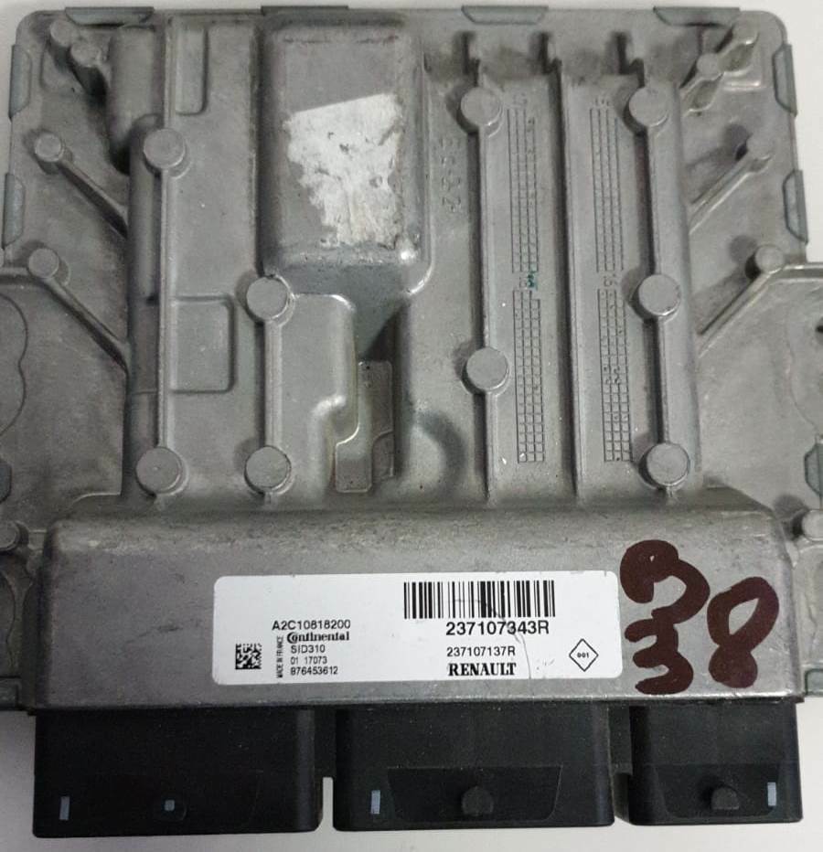 Ecu RENAULT MEGANE 237107343R A2C10818200 SID310