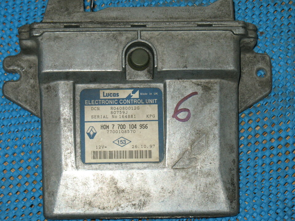 ECU RENAULT KANGOO 1.9 7700104956, R04080012G