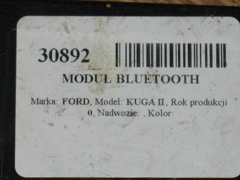 FCC ID KMHSG1G1 Bluetooth Car Kit by Ford