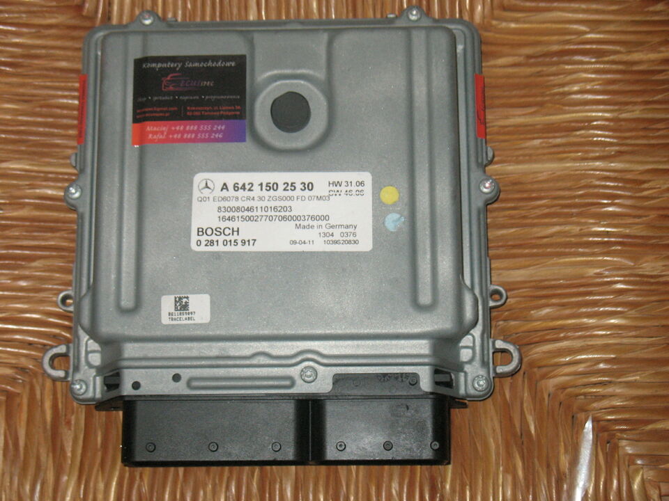 MERCEDES Sprinter 518 3.0CDi V6 A6421502530 0281015917 EDC16CP31 CR4.30