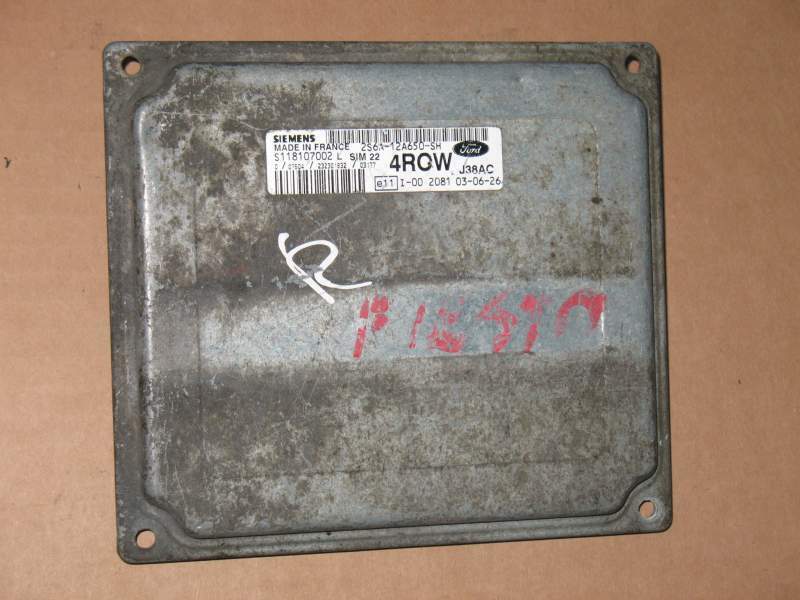 ECU 2S6A-12A650-SH SIM 22 4ROW 2S6A12A650SH S118107002 L