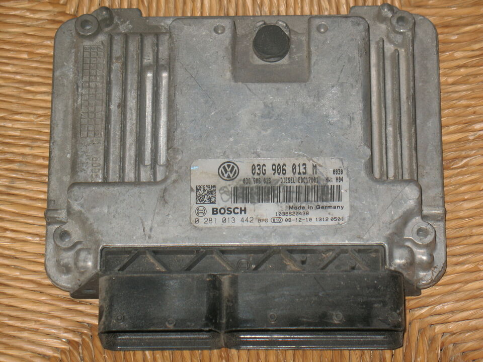 ECU VW SKODA POLO 1.9 EDC 17U01-4.41 0281013442 03G906013M HW04