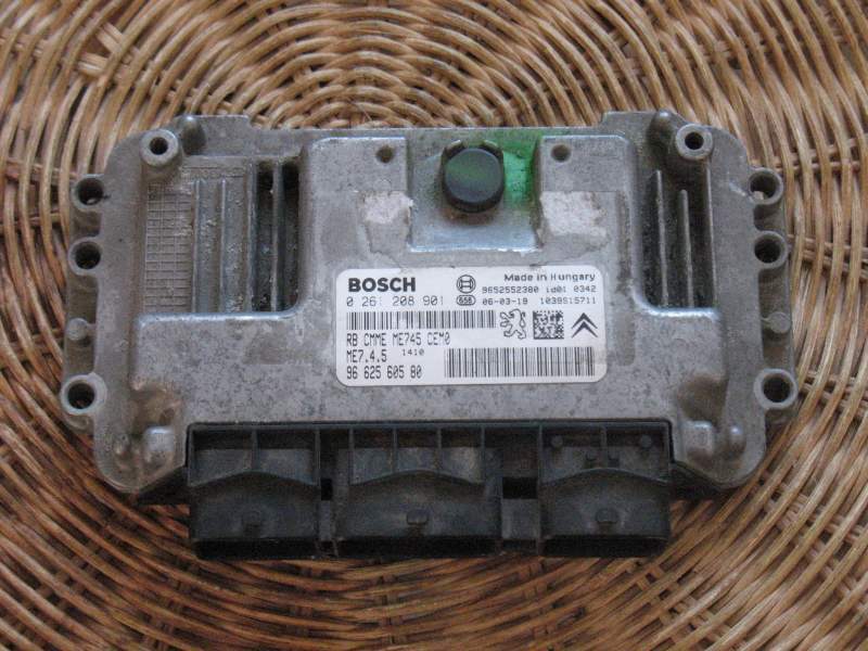 ECU PEUGEOT CITROEN 1.6 BOSCH 0261208901 9661383980 ME7.4.5