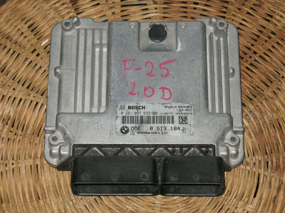 BMW F25 2.0 D BOSCH 0281017639 DDE 8513184 DDE8513184